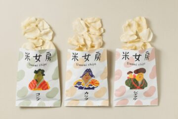 話題の「バターのいとこ」を手がける株式会社GOOD NEWSから待望の新作が登場。栃木県那須産のお米と出汁の旨味を掛け合わせた、新食感お米チップス「米女房 Umami chips」が新発売！