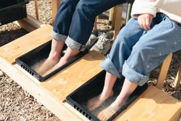 那須冬市 足湯のご案内♨️去年大人気だった「足湯」が今年も登場します‼️